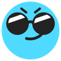 A smug face with a self-satisfied smile, indicating complacency.